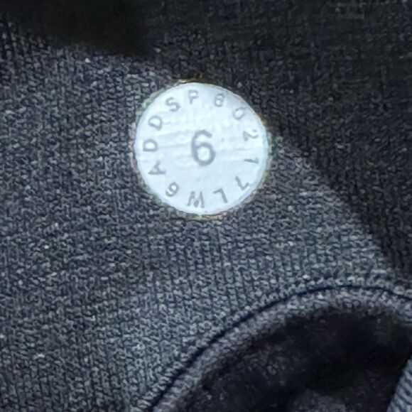 Lululemon Train Times Crop (17") Leggings Black Women’s 6 - Picture 5 of 5